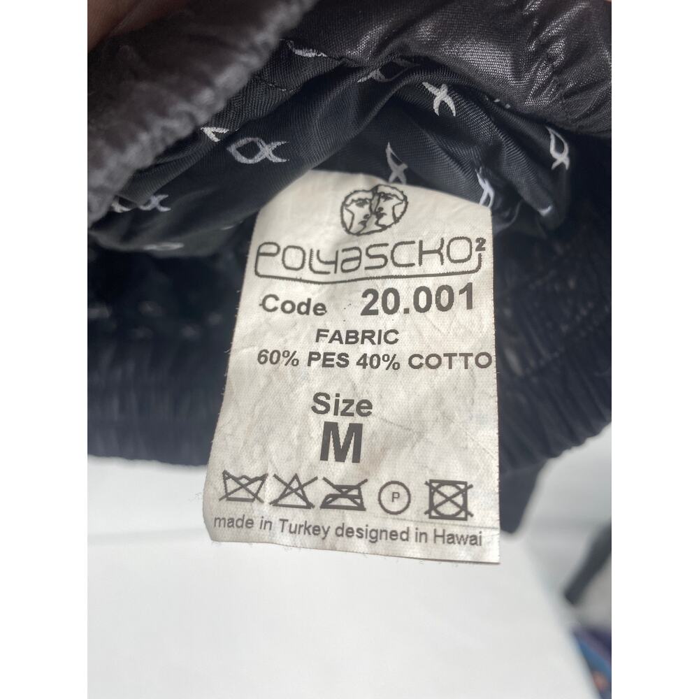 Polyascko 2 Black Collared Jacket Embroidered Ful… - image 4